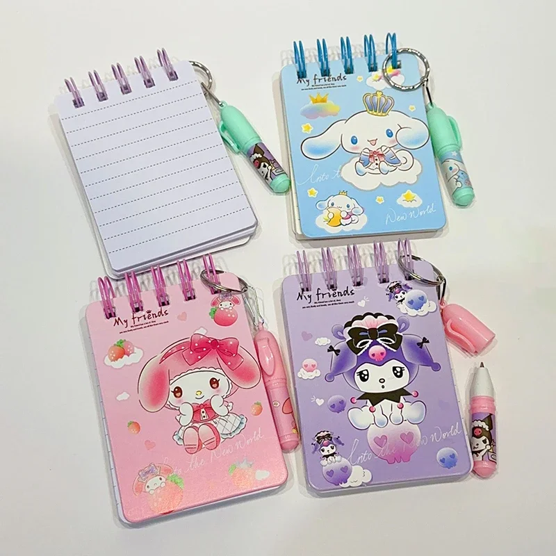 Блокнот Sanrio Allpoint Pen Set Melody Kuromi Cinnamoroll, 12 шт.