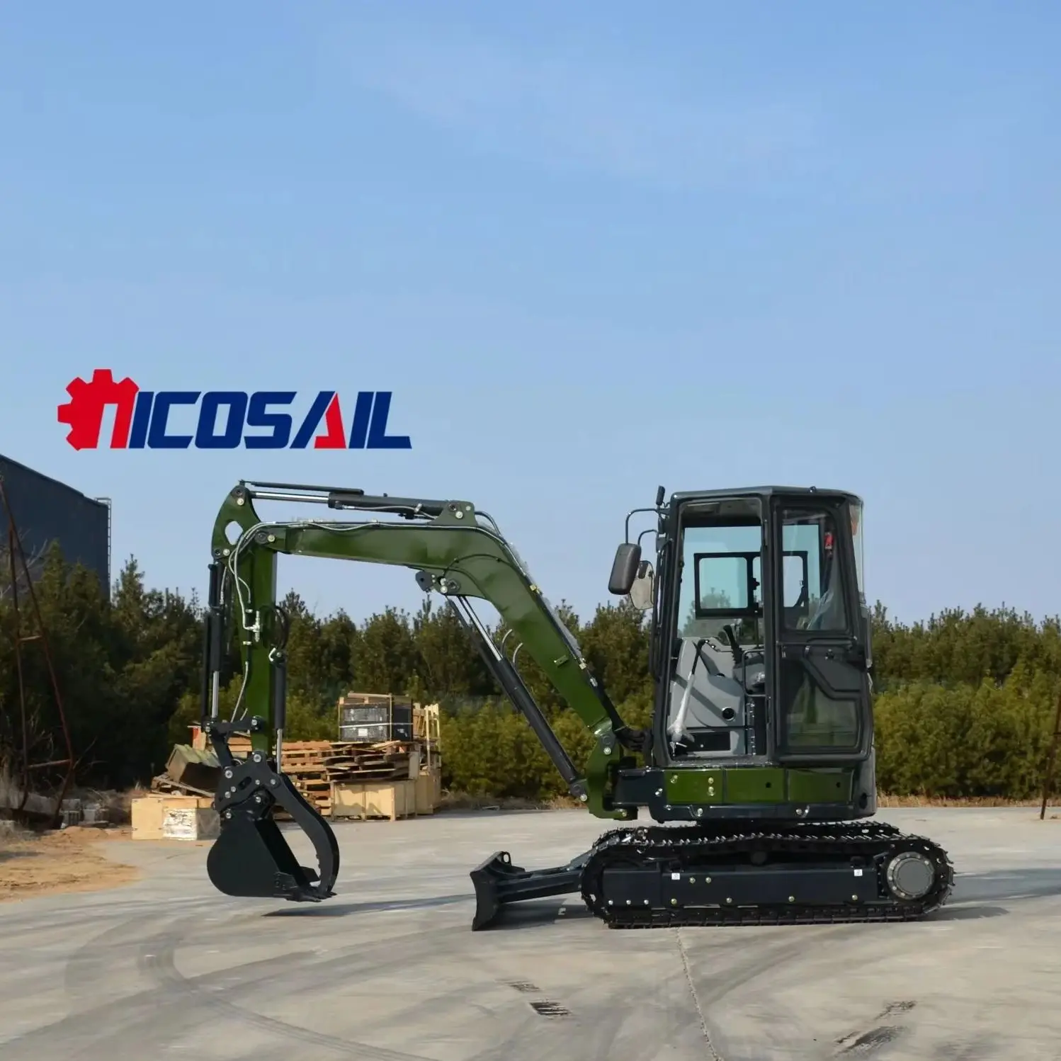 

Hot selling mini excavator customized product 3.5-ton excavator accessories excavator operator