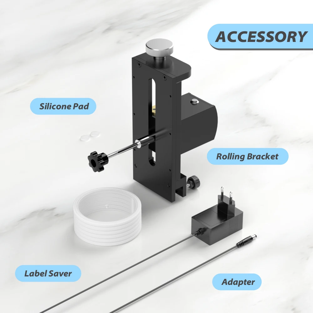 Record Rotat Bracket 2 Revolutions/Min With 6 Transparent waterproof clips 100V-240V adapter For more than 6L ultrasonic cleaner