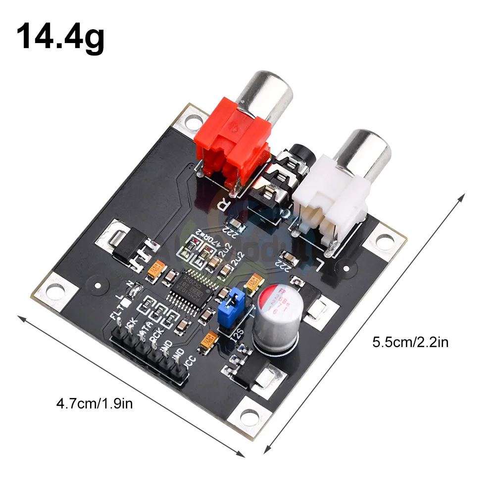 PCM5102 PCM5102A DAC Decoder Board I2S Input 32Bit 384K for Red Core Player