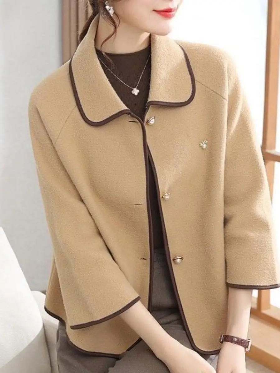 casaco-de-la-curto-dupla-face-elegante-para-mulheres-de-meia-idade-e-idosas-modelo-solto-para-primavera-com-bolsos-look-moderno-para-maes
