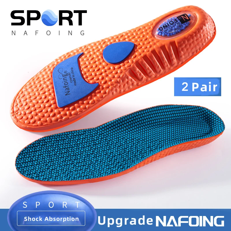 

4 шт., спортивная стелька, красная пена с эффектом памяти, воздушная подушка, амортизирующая дышащая поддержка свода стопы, ортопедическая подушечка для обуви, подушечка для ухода за ногами