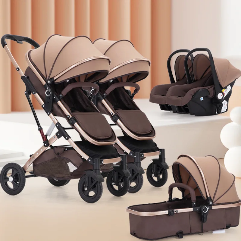 The two-body split-wheel portable car can be combined and can be split for independent use