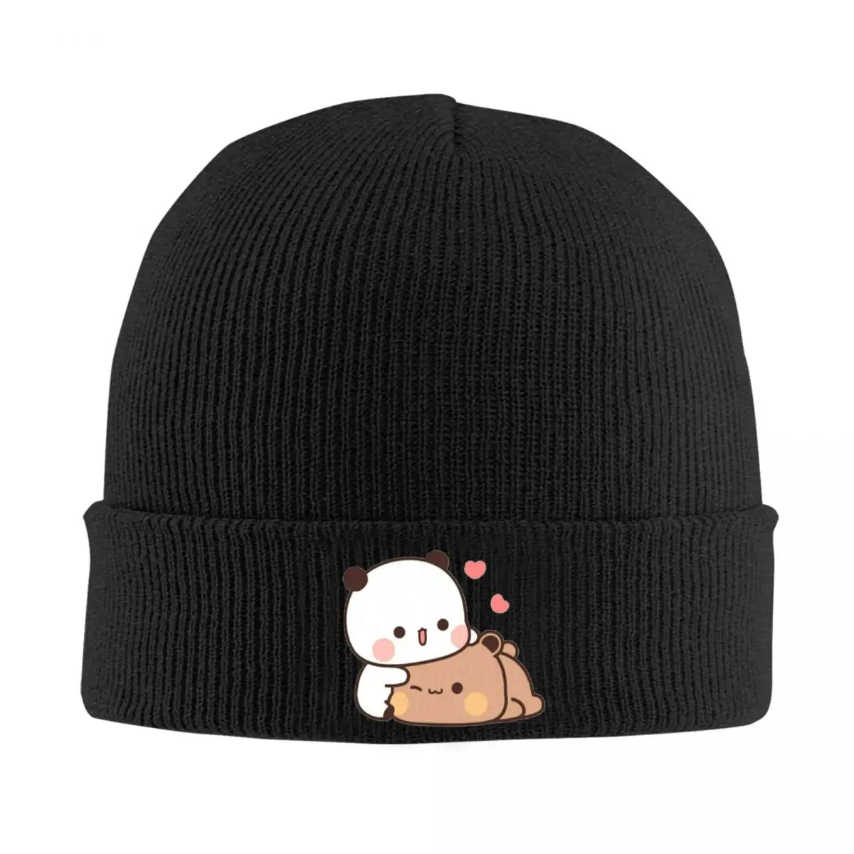 Bubu Dudu Warm Knitted Cap Hip Hop Bonnet Hat Autumn Winter Outdoor Beanies Hats for Unisex Adult