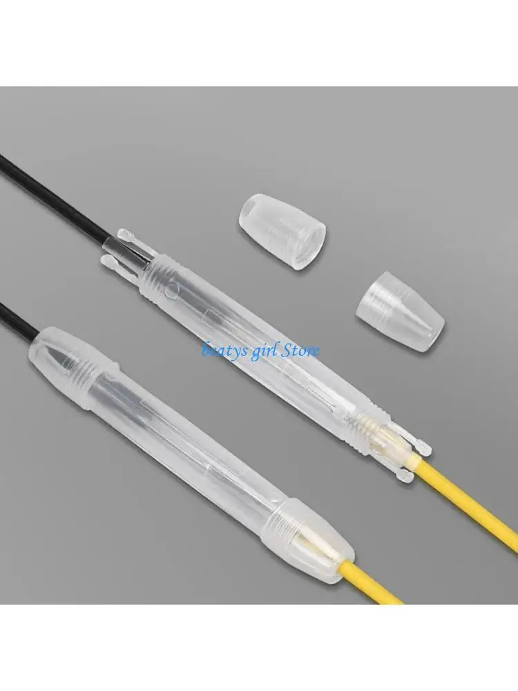 C7AB 150pcs 45mm 60mm Length Fiber for Fusion for Protection Sleeves Bla