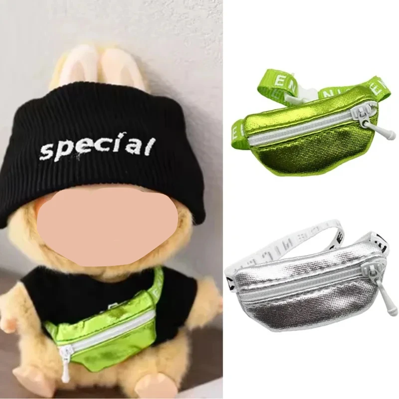 17 センチメートル V1 V2 クロスボディバッグかわいい 1/6 1/8 1/12 BJD 人形 DIY ウエストバッグかわいい 15 センチメートルアイドルぬいぐるみアクセサリーベルトバッグギフト