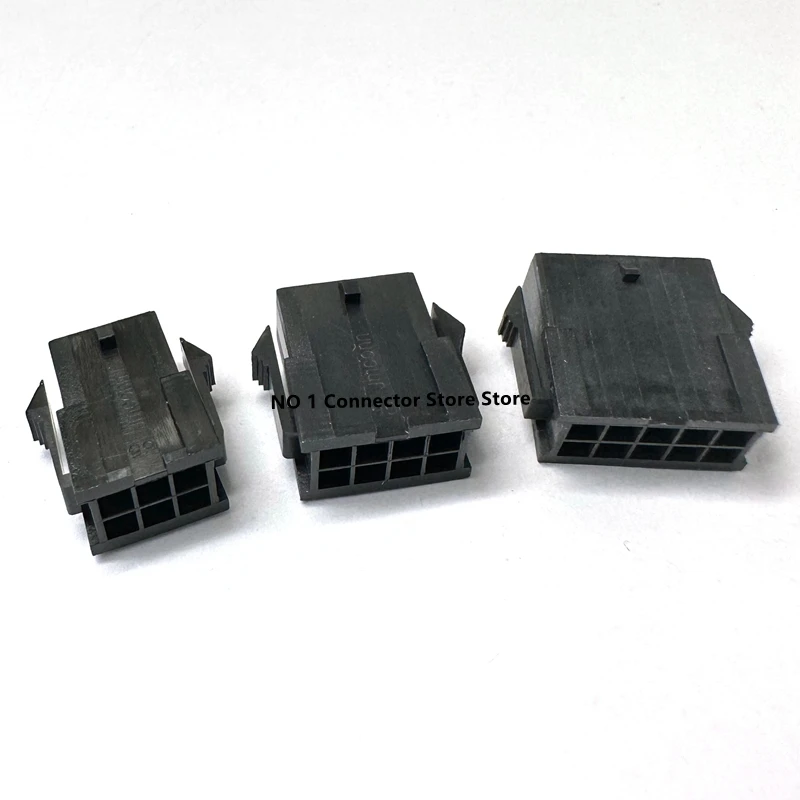 10PCS Micro-Fit 3.0mm Pitch Connector Double Row Female Housing 2/4/6/8/10/12/14/16/18/20/22/24Pin 5557 43020 Series