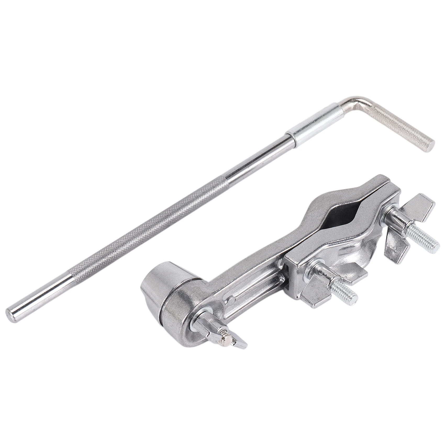 

B72A Зажим для удлинителя барабана Быстроразъемные монтажные аксессуары Универсальная опорная подставка Кронштейн для крепления колокольчика Зажим для барабана