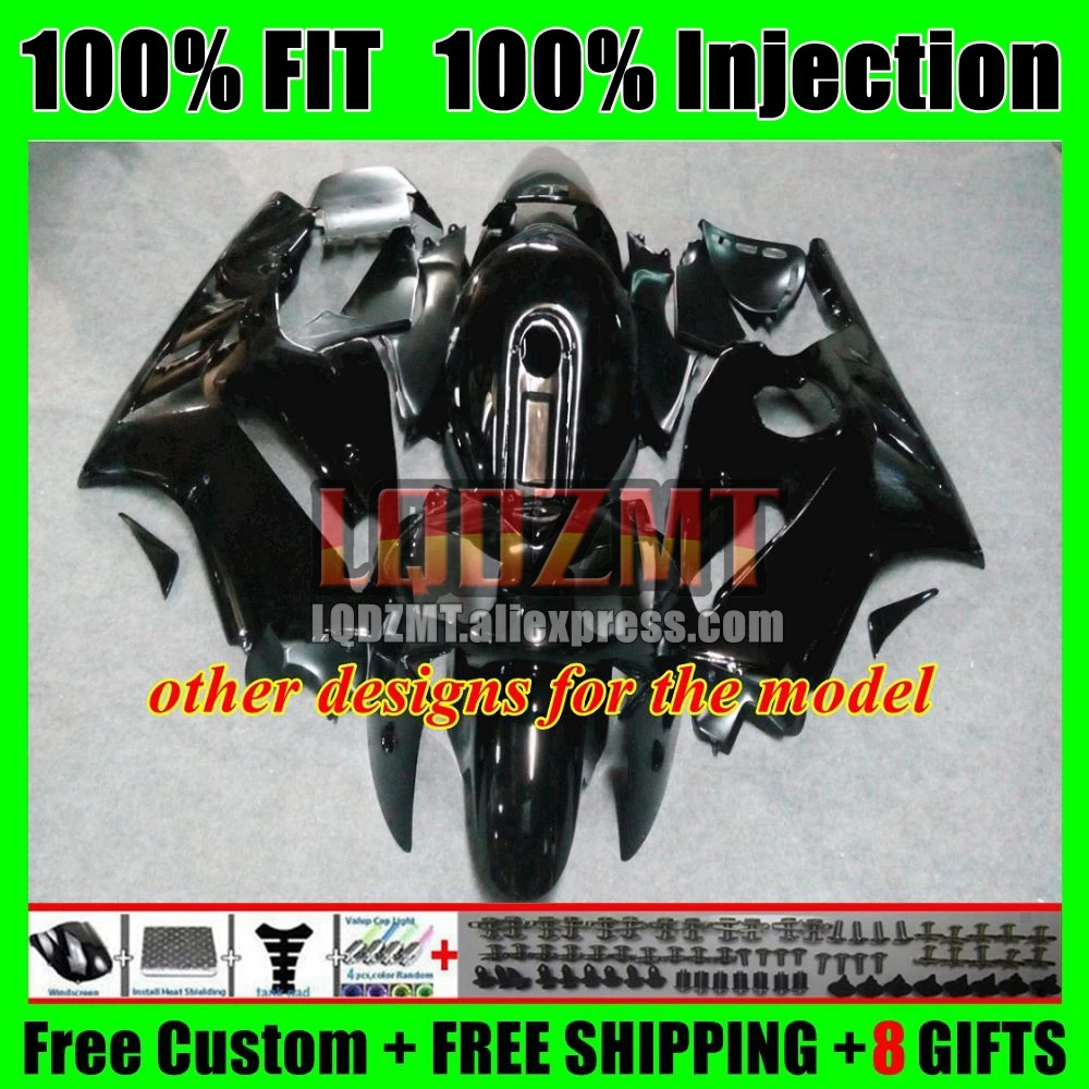 Injection For KAWASAKI NINJA ZX-12R Stock Green ZX 1200 12R 1200CC 2000 2001 67No.3 ZX 12 R ZX1200 C ZX12R 00 01 OEM Fairings