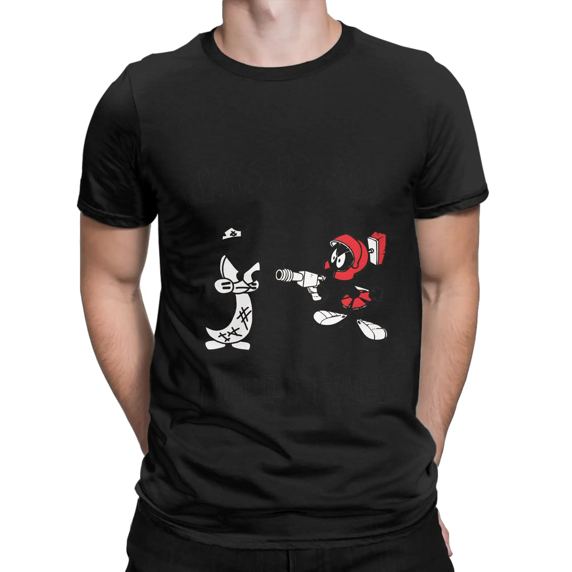 My Happy Face Gift For Kids Girls Boys Men Anniversary Classic Shirt Funny 100% Cotton T-Shirt Chilly Willy Tees Tops For Men
