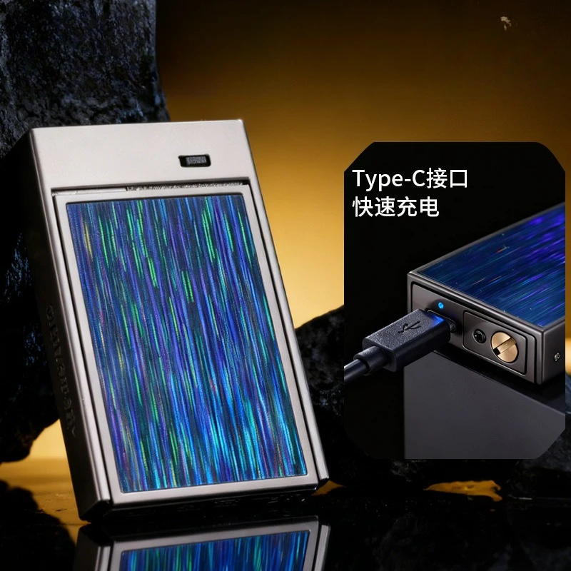 2026 Voice Controlled Electric Kerosenes Lighter with Intelligent Induction Ignition Color Painting Process Drawer Machine