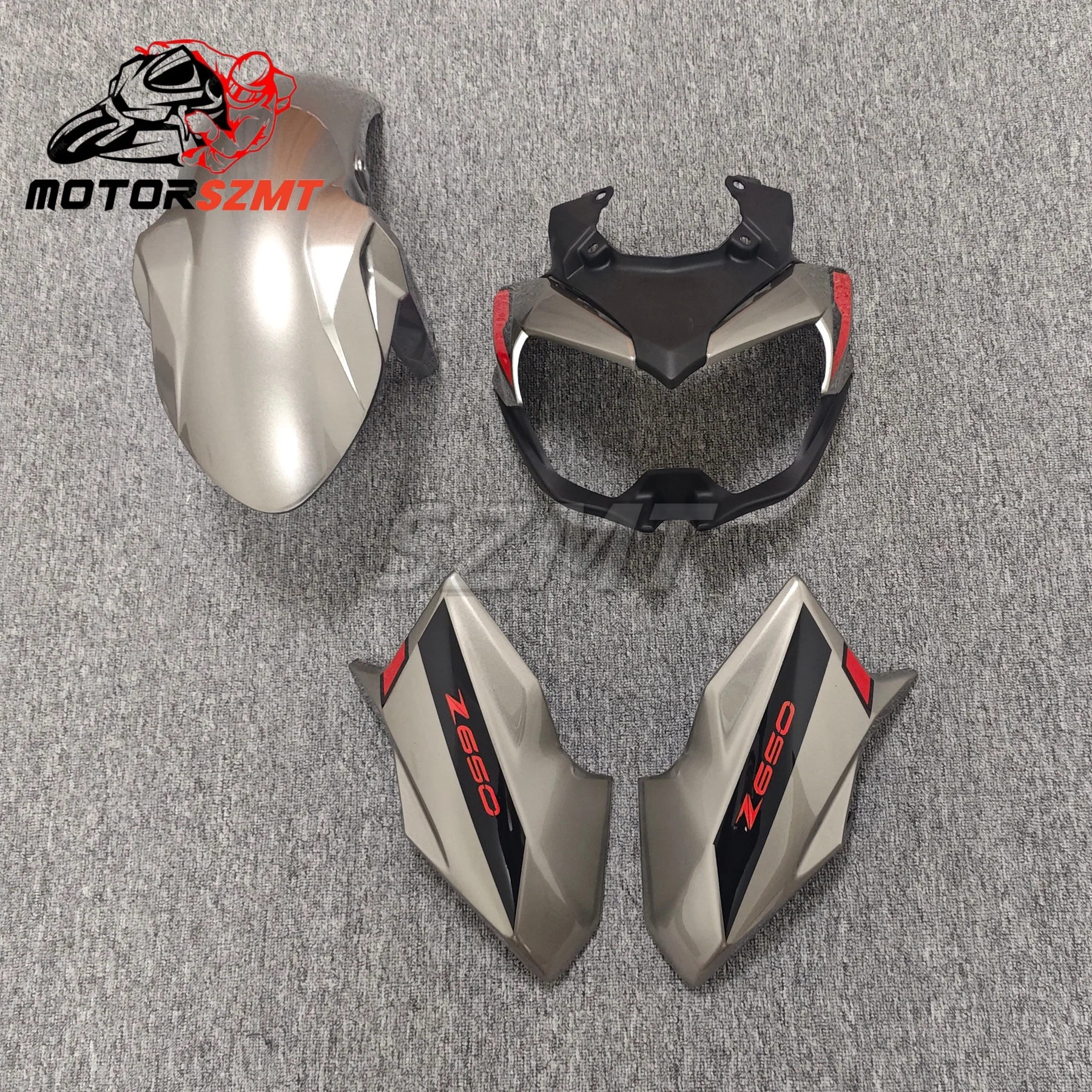 

Motorcycle Fairing kit For KAWASAKI Z650 2020 2021 2022 2023 Unpainted Bodywork Kits New ABS Plastic parts