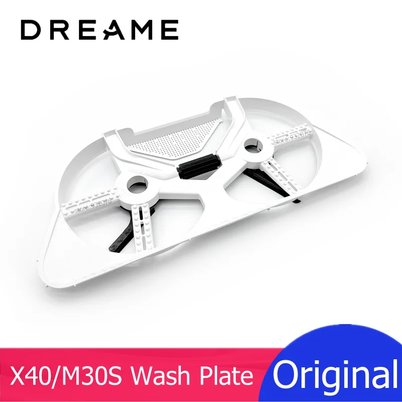 Original Dreame Mop Cleaning Station Tray Mop Washing Plate Black Color for X40 Ultra / M30 S Mop Spare Accessory Parts