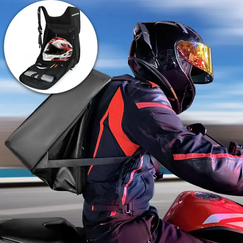 Crelander LED Motorcycle Backpack Screen Dynamic Advertising Backpack DIY Wireless Wifi Control Motorcycle Led Display Backpack