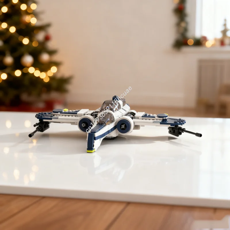 

610 шт. MOC Wolfpack ARC Star Battle Модель Строительные блоки DIY Рождественские подарки Креативная идея Образовательный кирпич Детские игрушки на день рождения