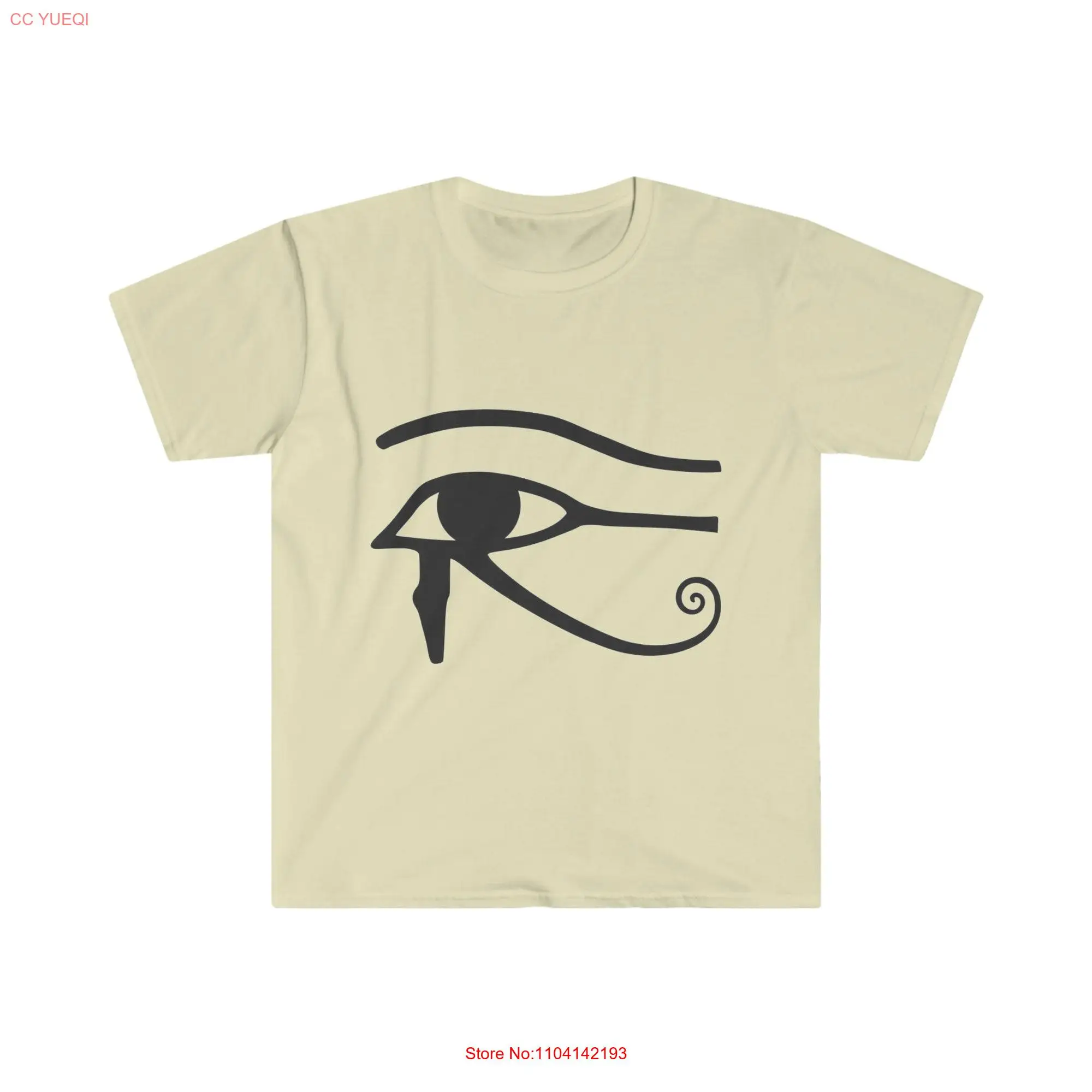 Kemet Egypt African Culture Eye of Horus Ra Spiritual T Shirt Wadjet Wedjat Udjat Motherland Buy Black for Him Her