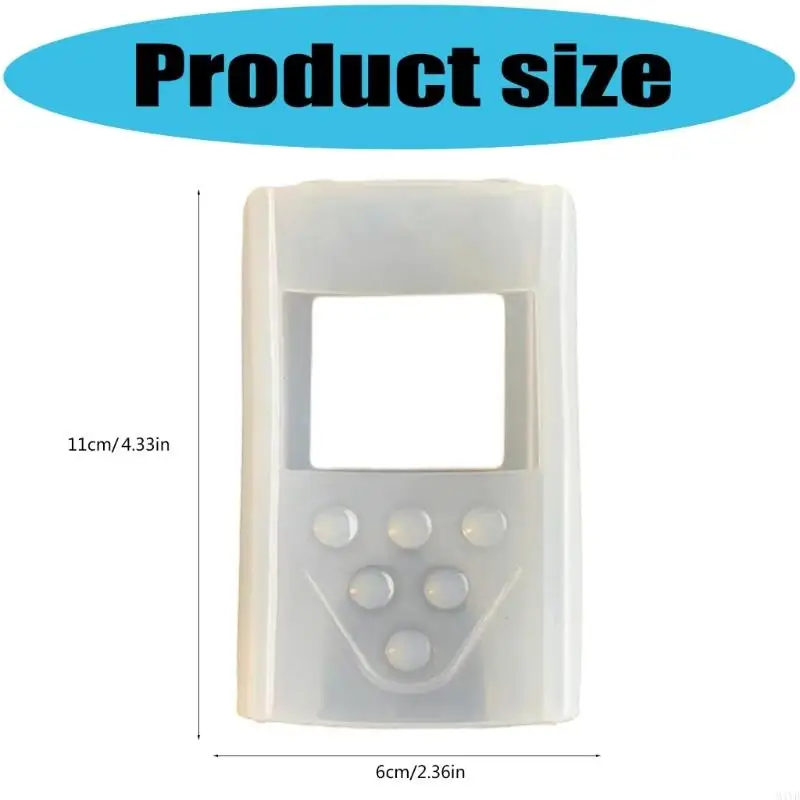 الوحدة الرئيسية للكاشف غطاء حماية من السيليكون عالي المرونة لجهاز XP Deus2 M4YD #4