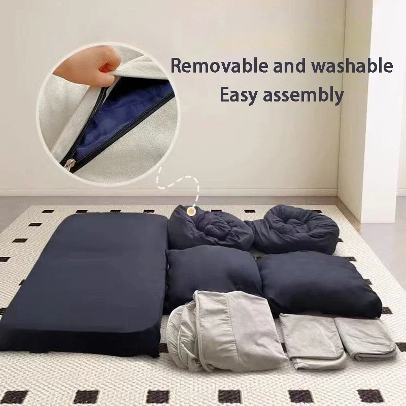 Sofá-cama gigante para quarto, tatami reclinável, relaxante, canil humano, poltrona para adultos, sala de estar, sofás de dormir, móveis para casa