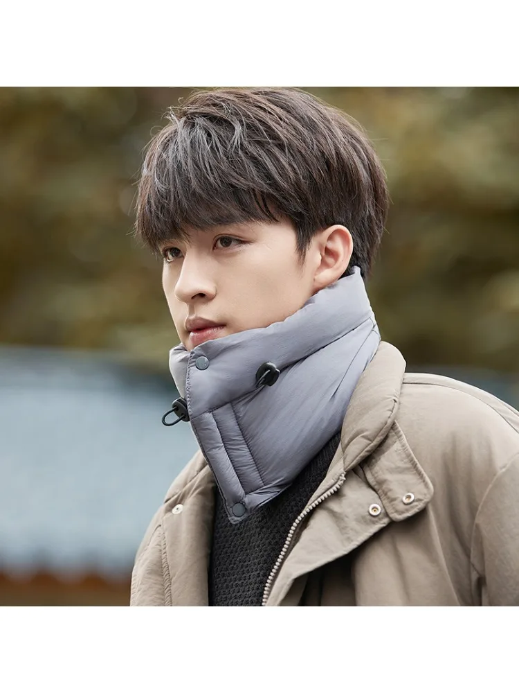 AliExpress NONE Men's Winter Outdoor Cycling Warm Neckerchief Windproof Neck Protection Scarf Cold-Proof Neck Coverings scarf for men