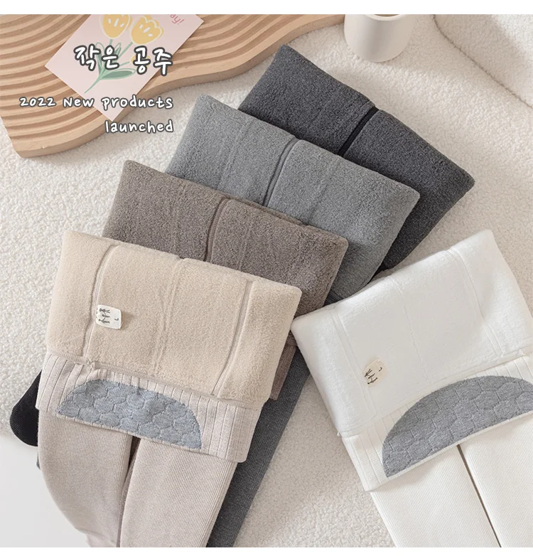 Mädchen winter plus samt dicken wärme baumwolle strumpfhosen Extra dicke kind leggings hosen baby kinder tanzen Fleece Futter strümpfe – Detail 16