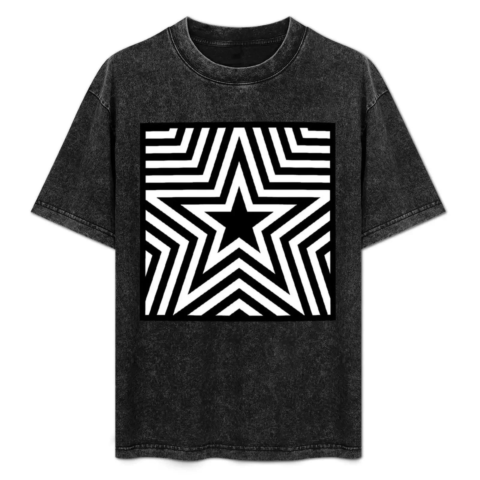 

Sol LeWitt Black and White Star T-Shirt basketball graphic tees blanks Louboutins Aesthetic clothing sweat shirts, men