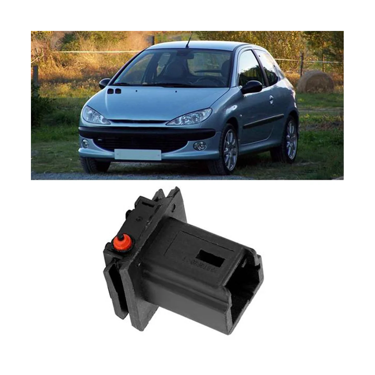 2 Pcs Trunk Switch Boot Release Switch Rear Door Handle Button for Citroen C4 for Peugeot 307 308 408 301 6554V5