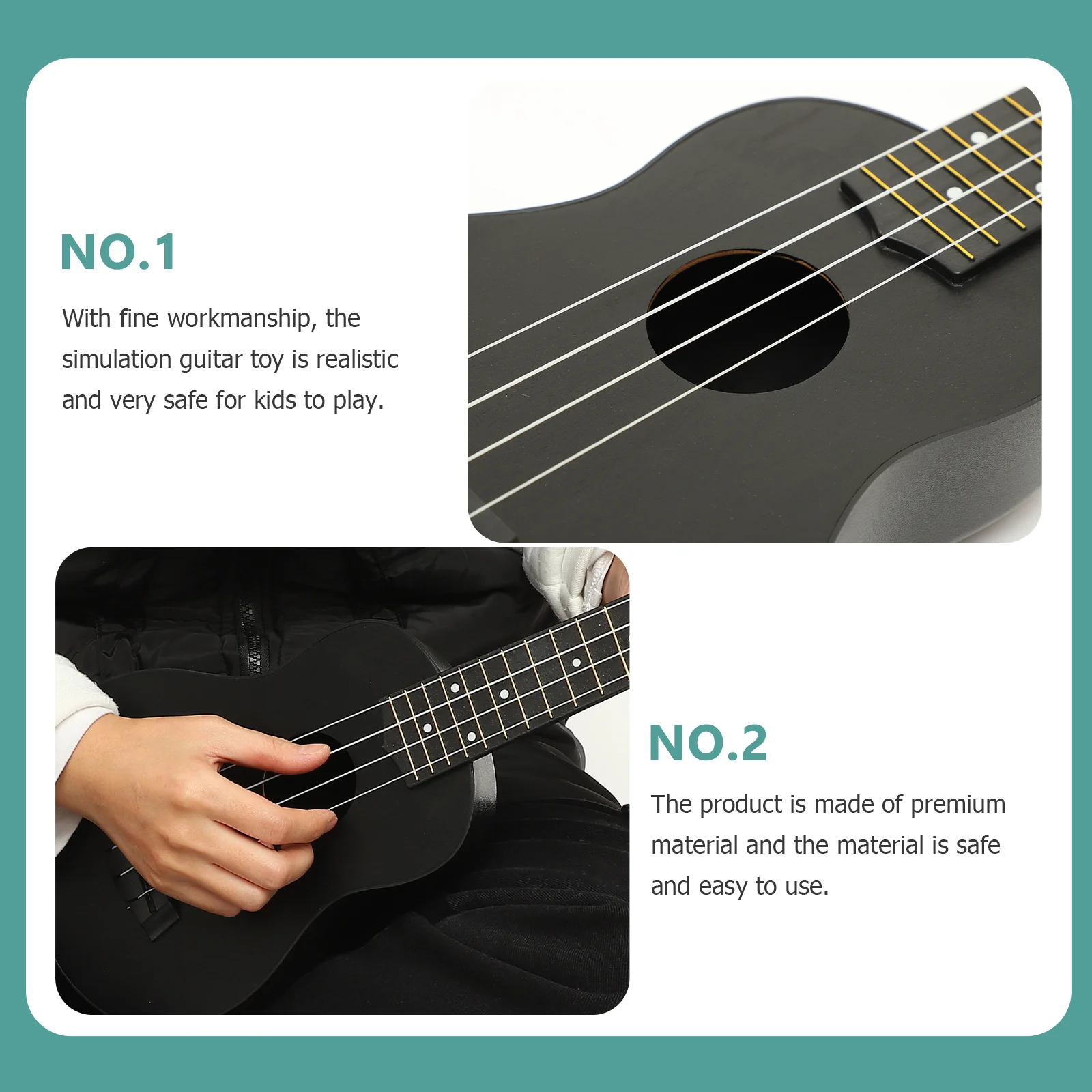 Kids Musical Four String Ukulele Guitars for Adults Wooden Soprano Concert Child