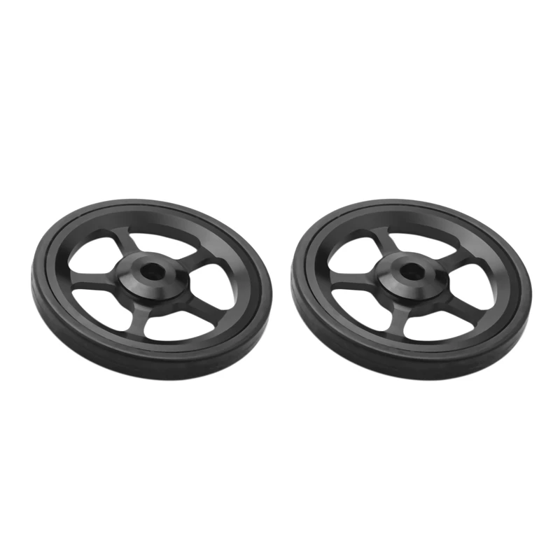 2 Pair Bicycle Easywheel Aluminum Alloy Super Lightweight Easy Wheels Bolts For Brompton