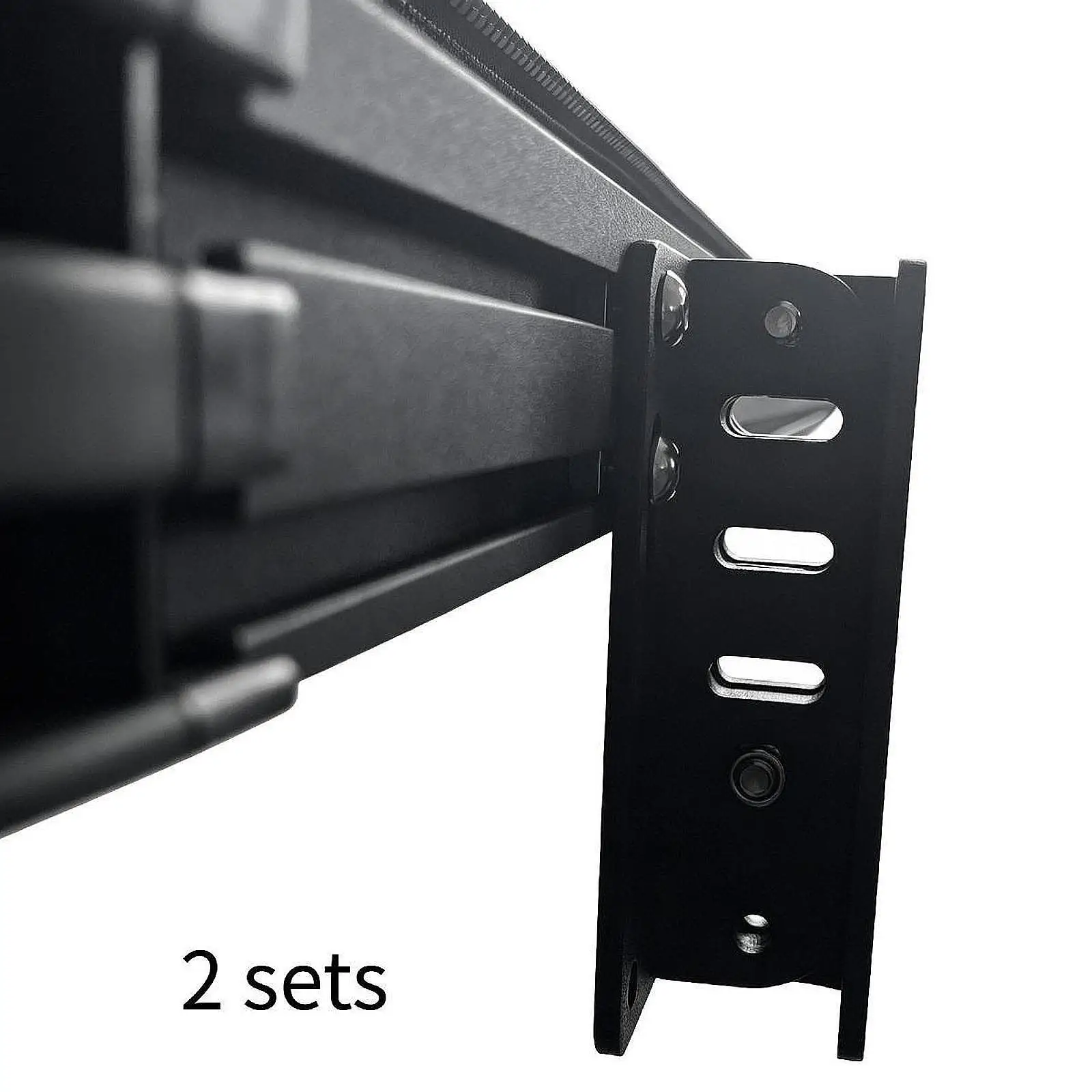 Side Awning Quick Release Brackets Steel Durable Mounting Kit for Vehicle Roof Tent Easy Install for Outdoor Travel