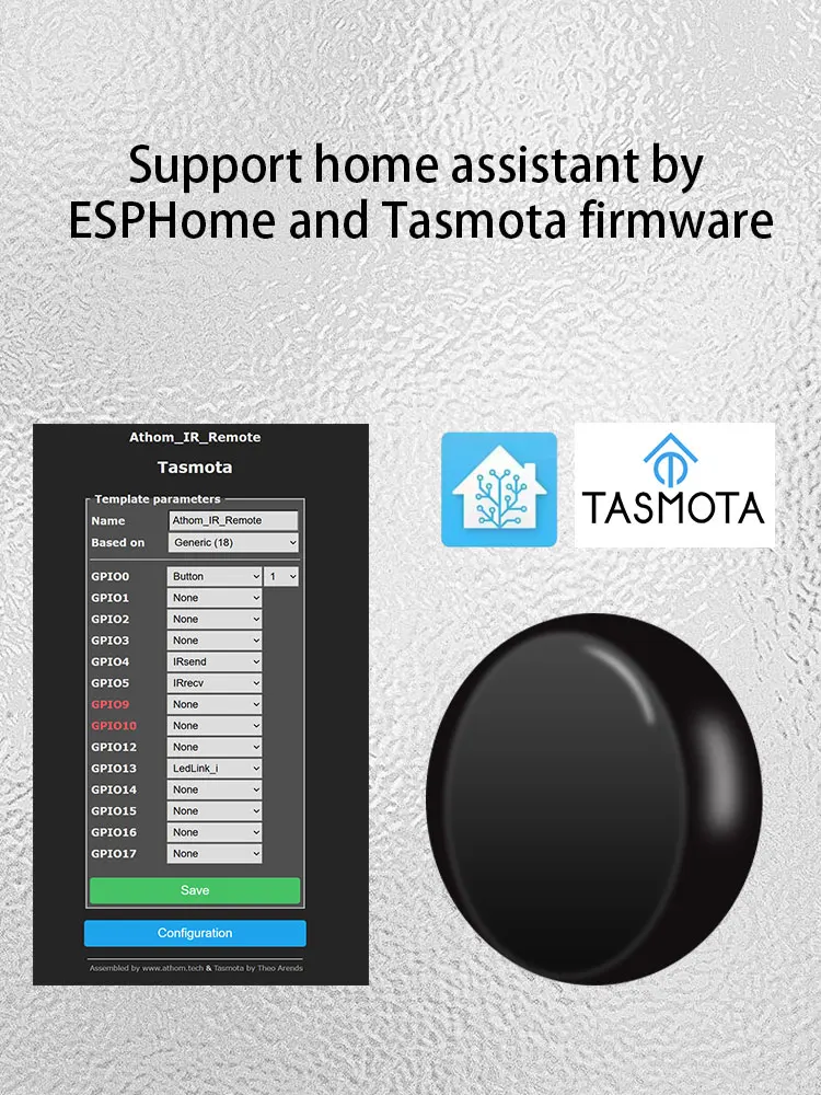 Tasmota MQTT IR-afstandsbediening ESP8285 Werkt met Home Assistant Programma-automatisering DIY - afbeelding 2