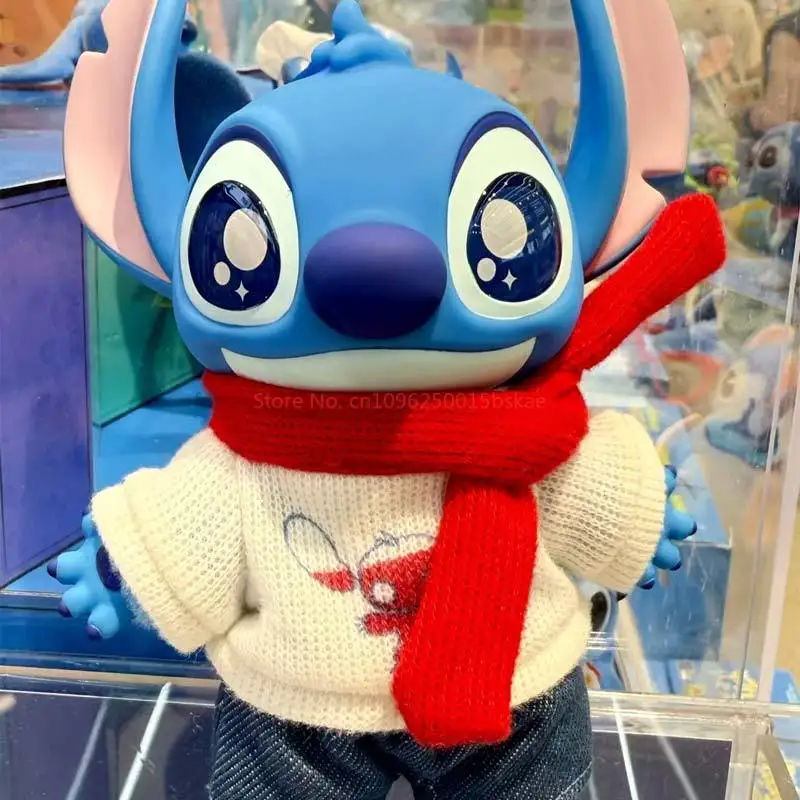 Stitch Dress Up Show Series Blind Box ตุ๊กตาไวนิลของเล่นอินเทรนด์เล่นแอ็คชั่นฟิกเกอร์ของสะสมของขวัญวันเกิดสำหรับแฟนๆ