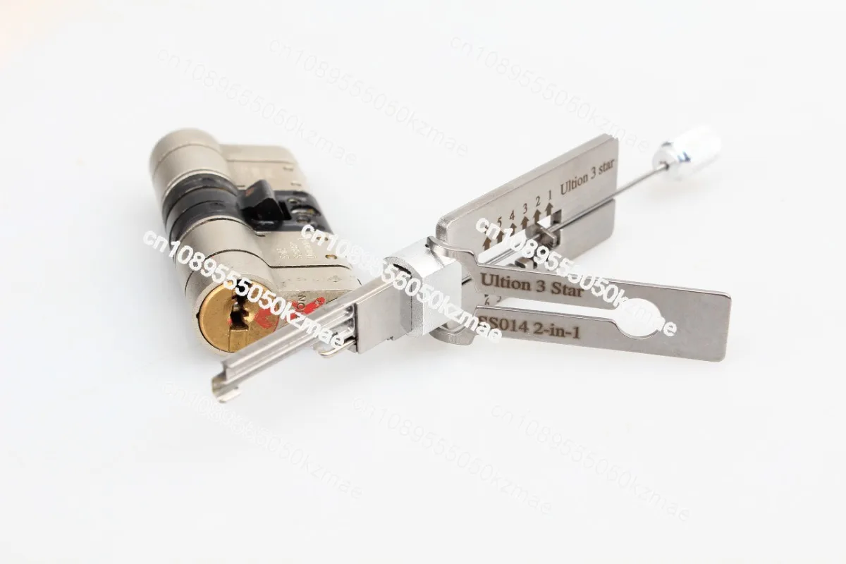 

Подходит для инструмента для блокировки 2-в-1 Lishi Style Ultion 3Star WXM R6 T60 L4V-T R55