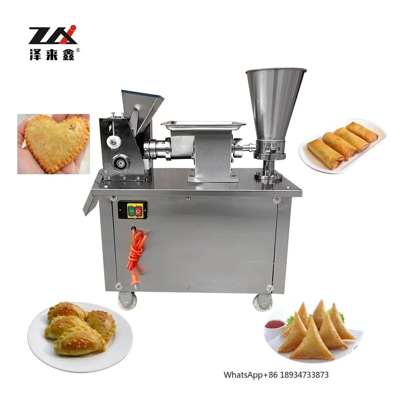 Mini Automatic dumpling machine Somosa Momo Spring Roll Russian Dumpling Making Machine