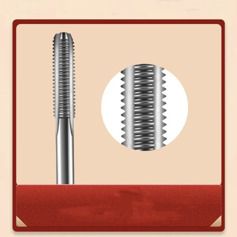 1SET HSS Hand Tap Set = 2 pezzi set di rubinetti dritti muslimate