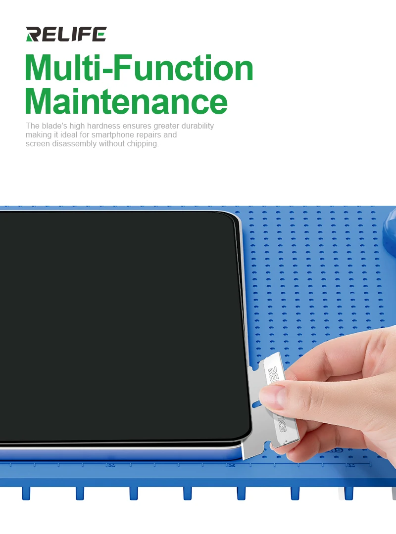 

RELIFE TK2/TK3 Стальные лезвия Многофункциональные инструменты для разделения экрана мобильного телефона Клей Клиренс и прецизионная резка