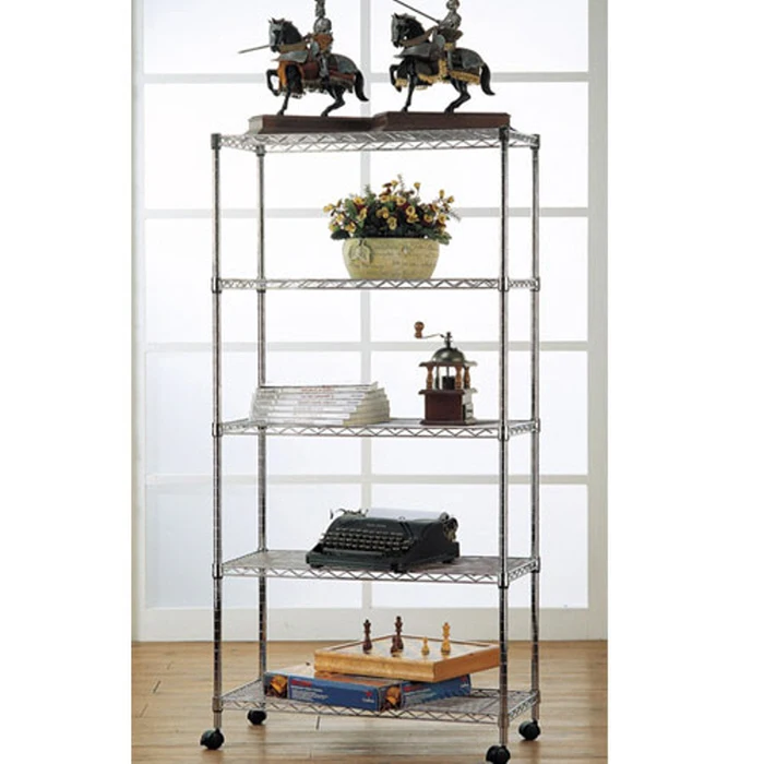 Metal Rack 750 5-speed bottom plate shelf metal iron shelf