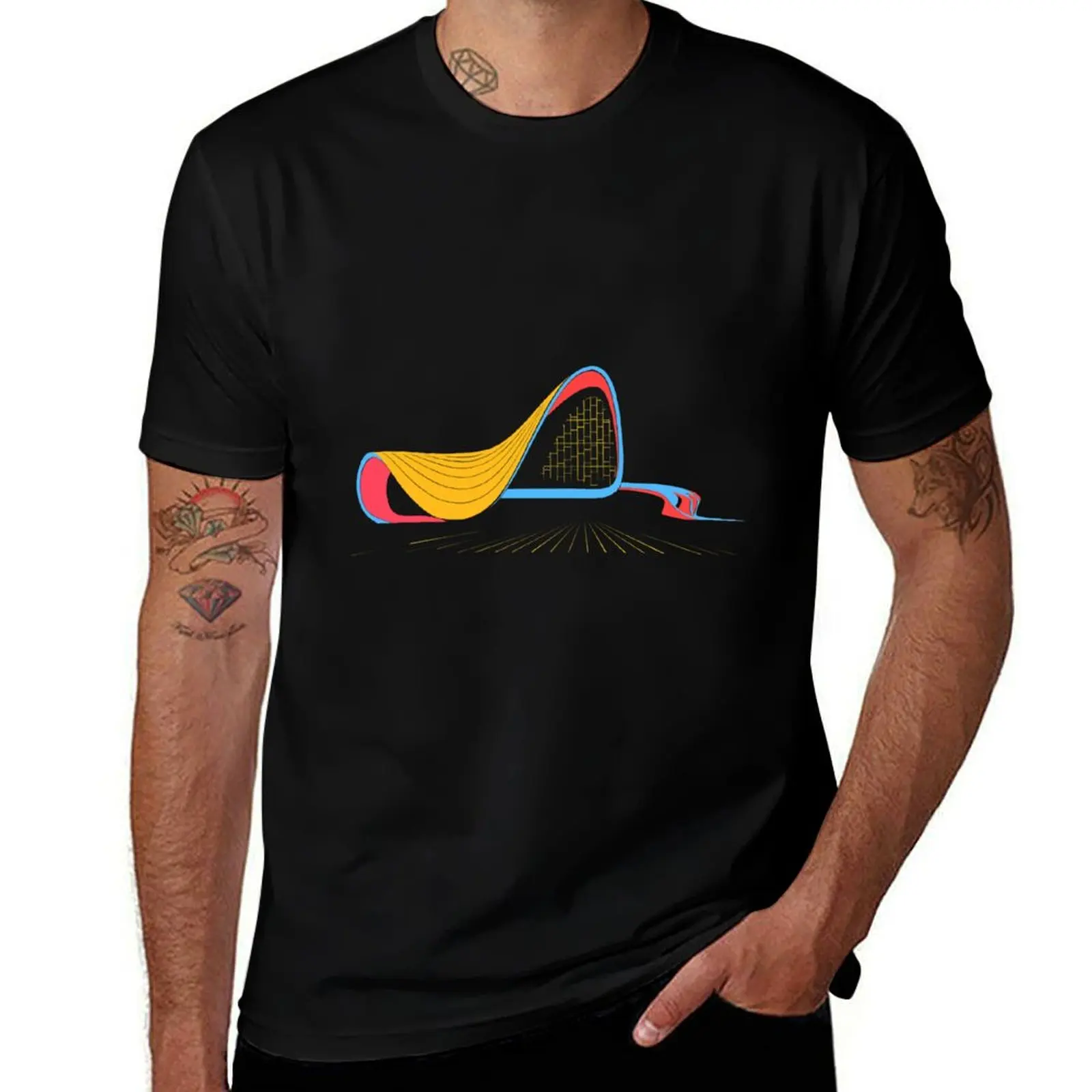 heydar aliyev center - zaha hadid T-Shirt Basic Breathable Solid Color T-Shirt