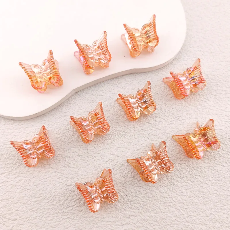 10 stücke Ins Mini Schmetterling Haar Klaue Clips Bunte Trendy Nette Kleine Clips Mehrfarbige Mädchen Haar Clips Haarnadel Haar Zubehör – Detail 16