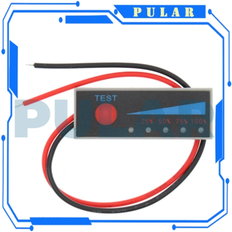 1S 2S 3S 4S 5S 4.2V-21V batteria al litio Li-po indicatore di capacità agli ioni di litio scheda PLR Display di alimentazione carica Tester LED