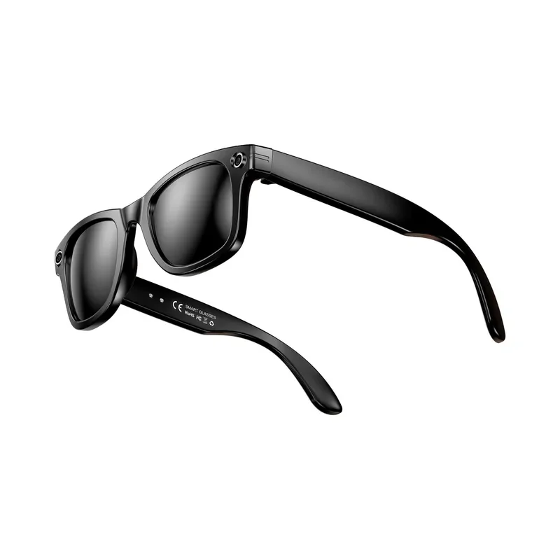 W610 AI Translation Glasses Smart Wearable Camera 8MP Anti Blue Light Real Time Voice Translator Eyewear for Travel Business