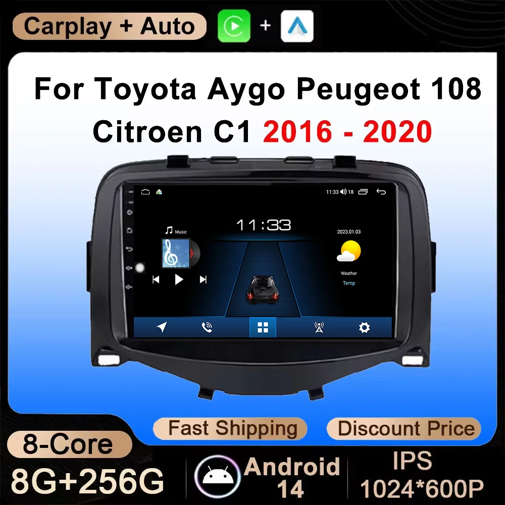 7“ For Toyota Aygo … - image