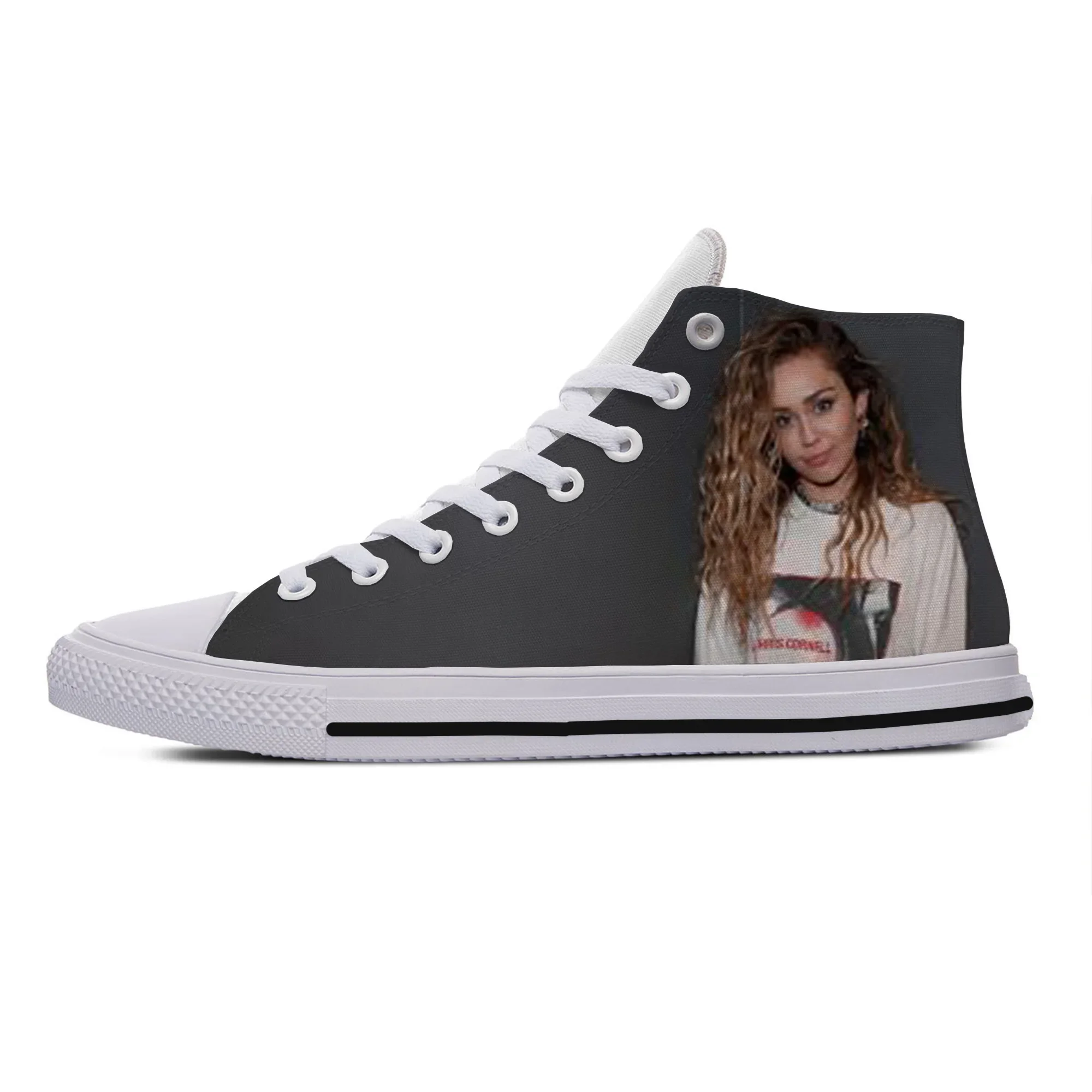 Sapatilhas pop casuais para homens e mulheres, sapatos de tabuleiro clássicos, moda legal, verão novo, alta qualidade, Miley Cyrus, mais recente