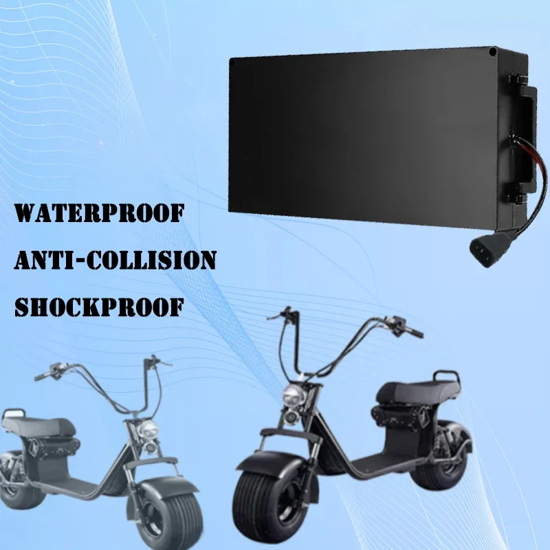 

Citycoco60v 20ah 30 Ah Electric Motorcycle Waterproof Lithium Battery 18650 Suitable for CityCoco Electric Scooter Battery