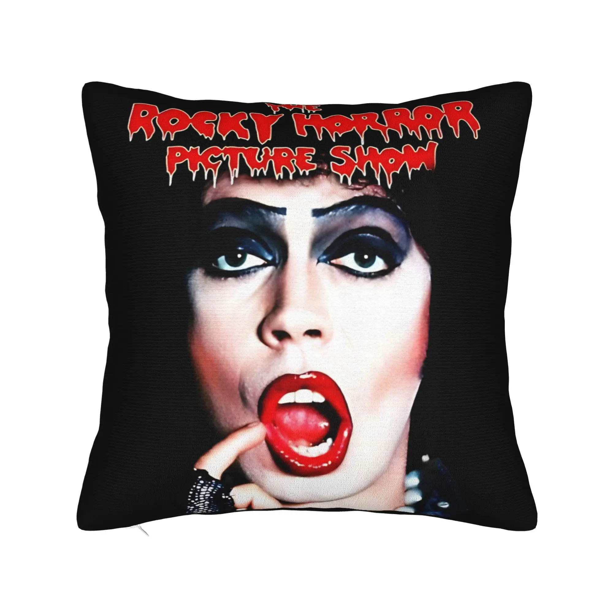 The Rocky Horror Picture Show Musical Movie Film Pillow Case  Soft Pillow Cover For Living Room Chair Fashion Cushion Cover