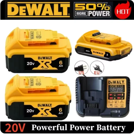 

original DEWALT battery 5AH 6AH 9AH DCB609 18V 20V 60V lithium-ion battery for Dewalt DCB204 DCB205 DCB206 DCB609 DCB184 DCB200