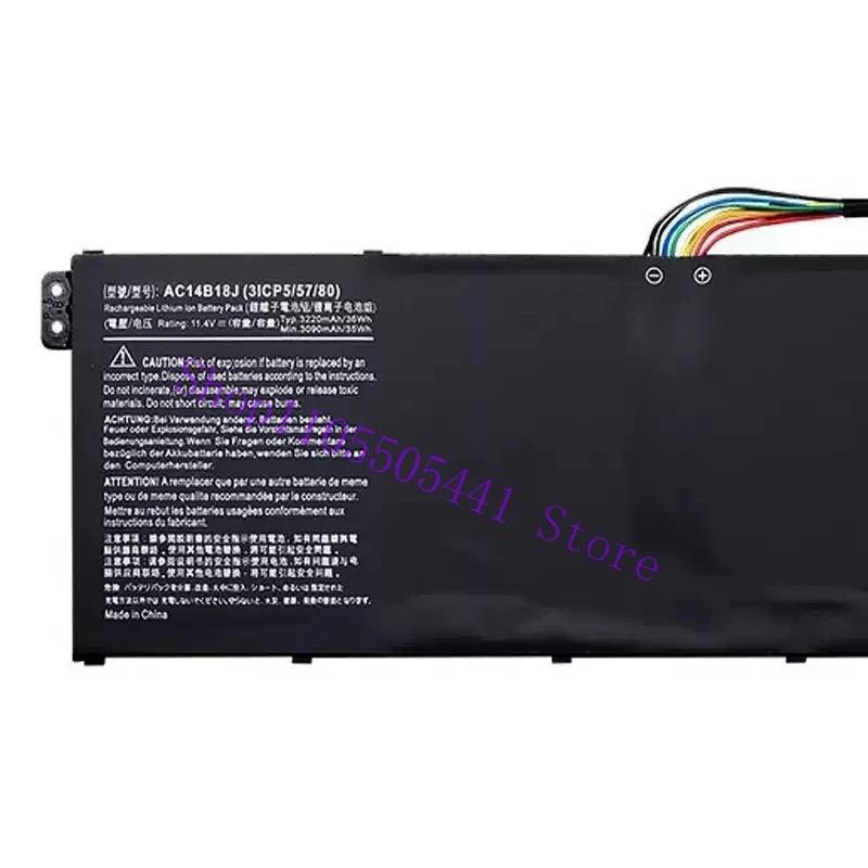 AC14B18J Battery for Acer Aspire A315-55 N19H1 N18Q13 EX2519 MS2394
