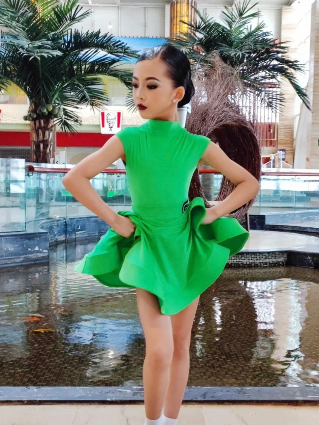 

Летние новые профессиональные правила соревнований для девочек, одежда для соревнований, детские выступления, практика