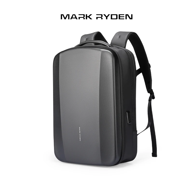 حقيبة ظهر MARK RYDEN للرجال مقاومة للماء من مادة EVA حقيبة كمبيوتر محمول للسفر