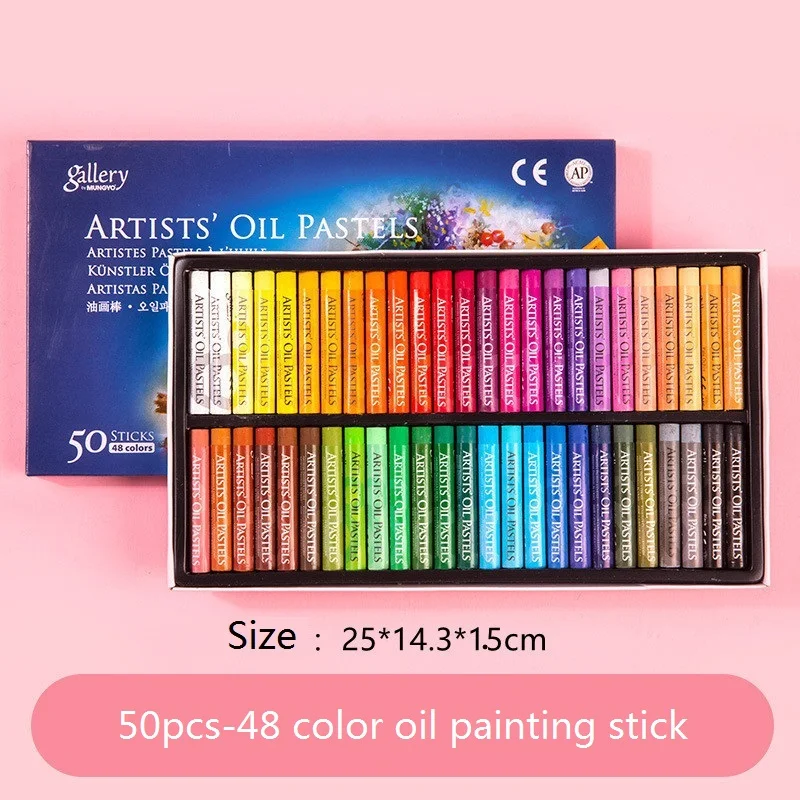 MUNGYO Galeria Pastéis a óleo 12/25/48 cores Artista Conjunto de