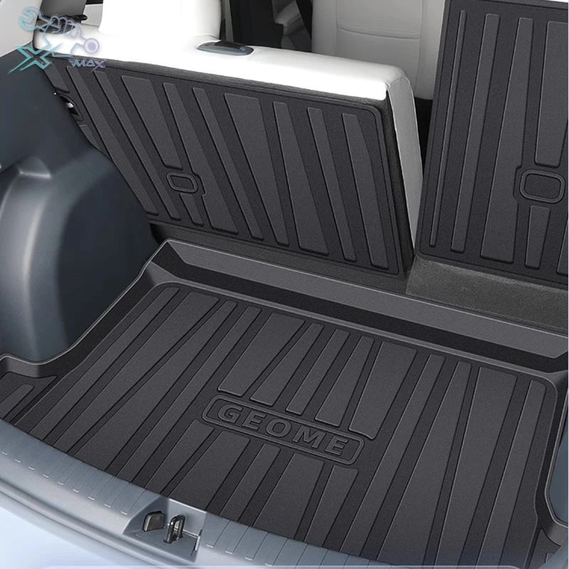 For Geely GEOME 2025 TPE Custom Fit Car Trunk Mat All Season Black Cargo Mat 3D Shaped Laser Measured Trunk Liners